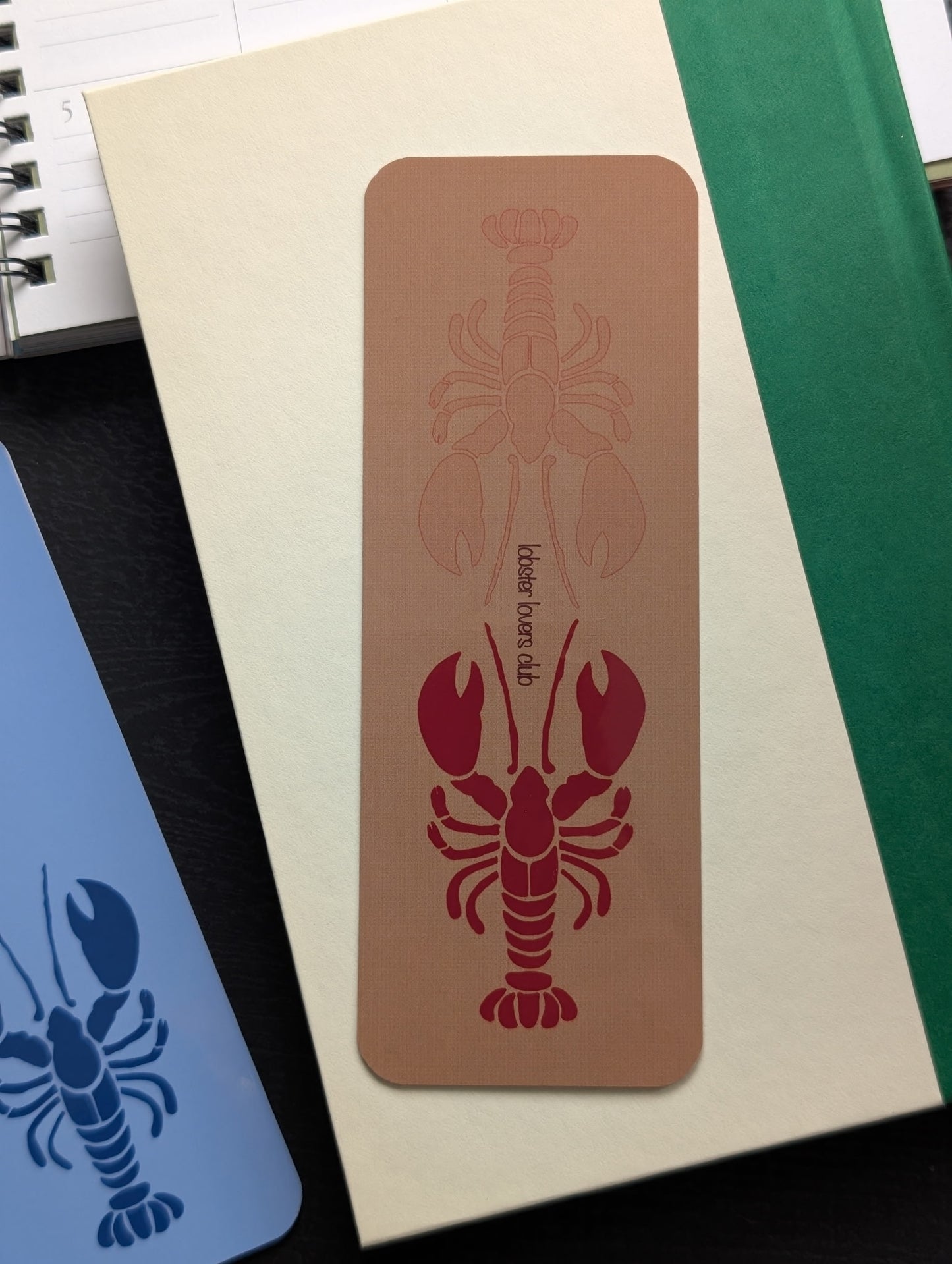 Lobster Lovers Club Bookmark