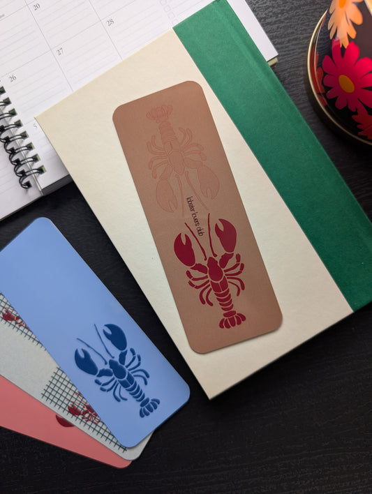 Lobster Lovers Club Bookmark