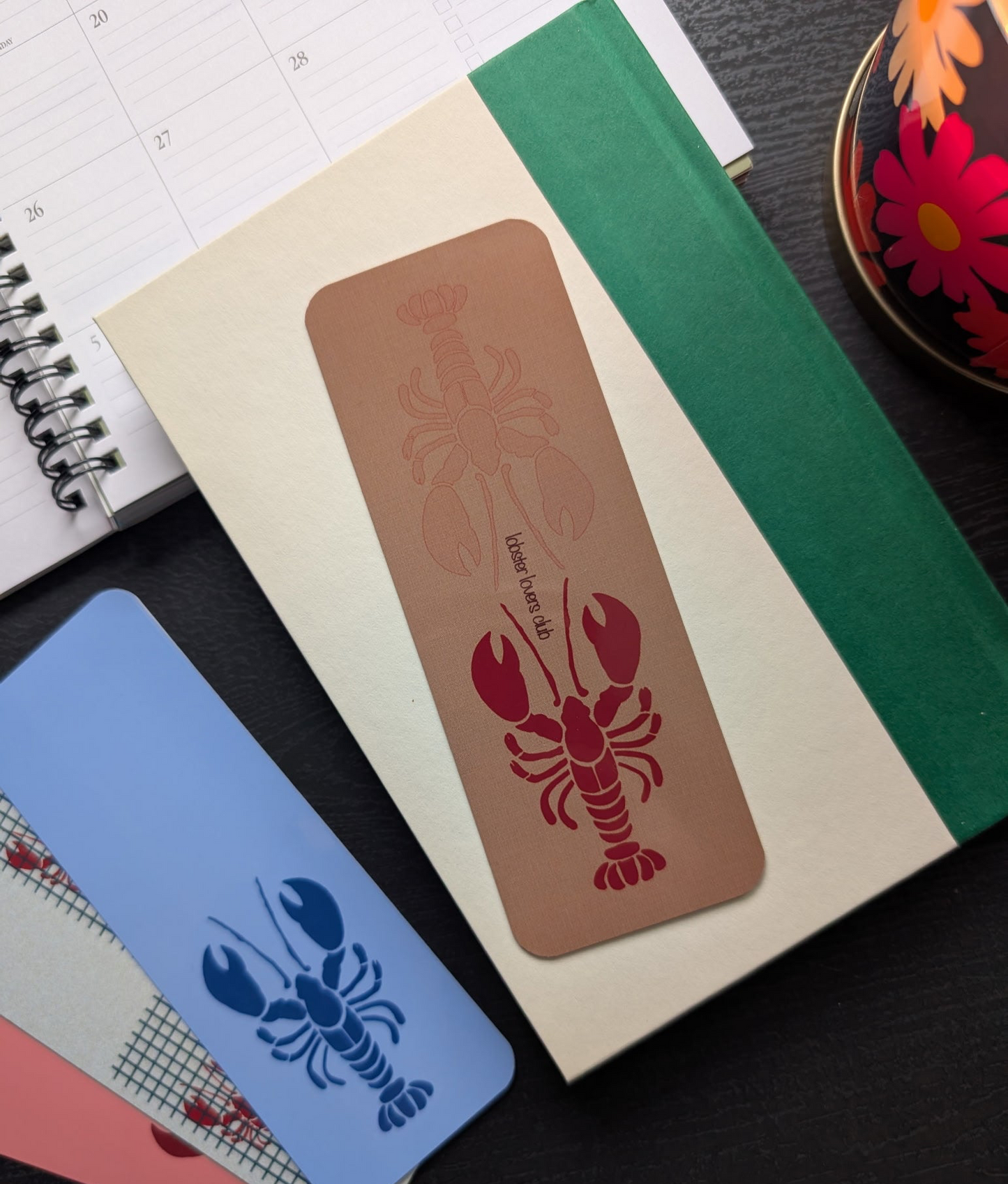 Lobster Lovers Club Bookmark